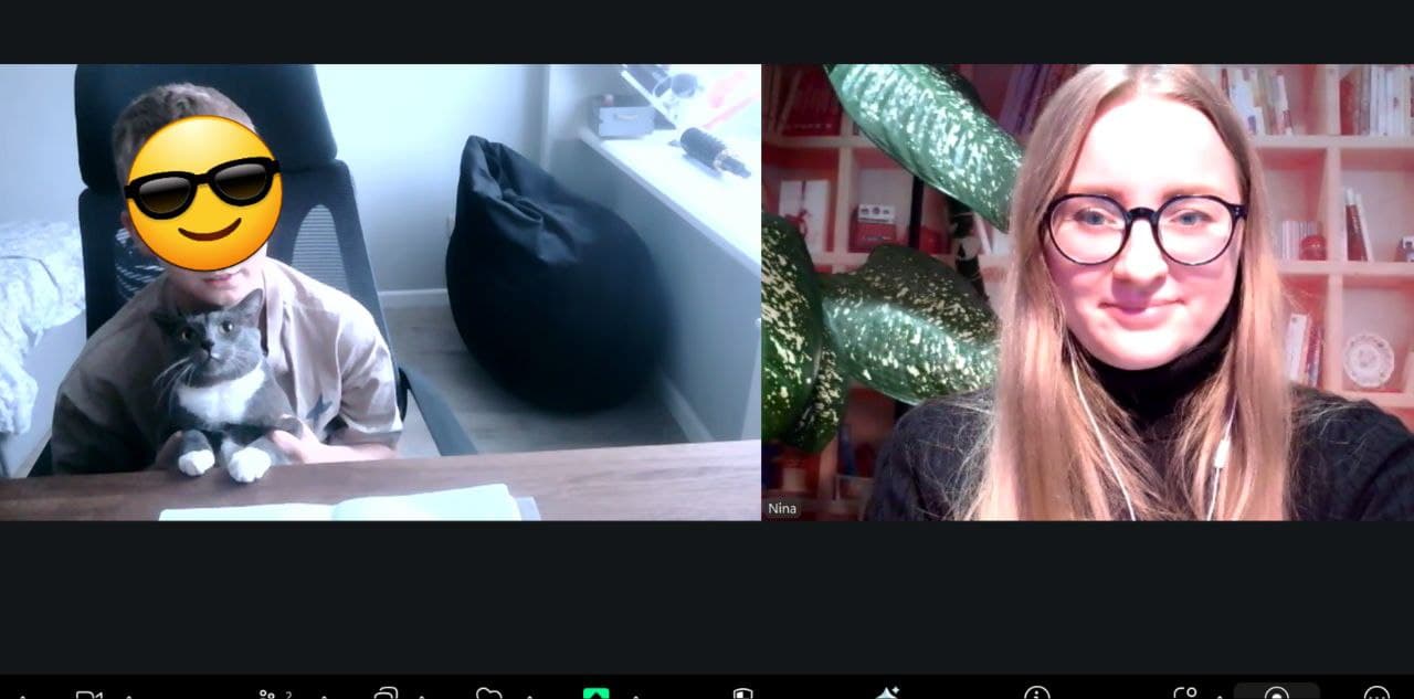 Посмотрите, какой красавчик у меня сегодня на занятии 🥳